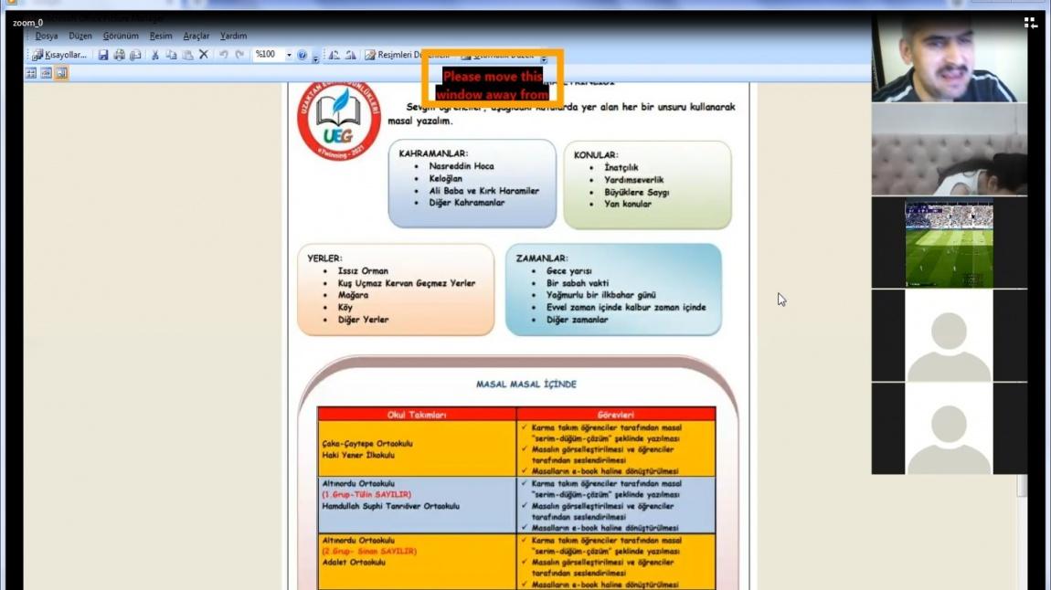 Nisan Ayı 2.  Öğrenci Webinarı Yapıldı.