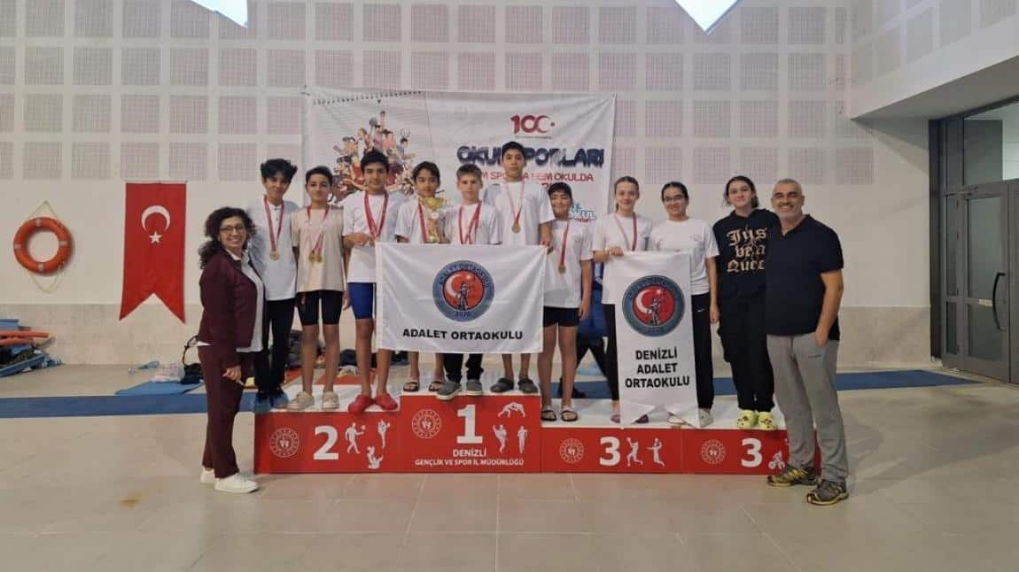 Yüzme Takımı Sporcularımızdan Okul Sporları Müsabakalarında Büyük Başarı